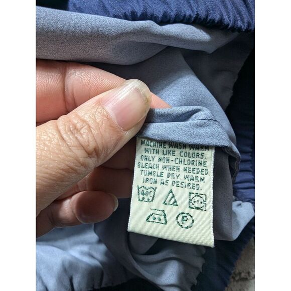 Eddie Bauer Long Sleeve 1/4 Zip Windbreaker Women's Size Large Blue - Picture 4 of 14